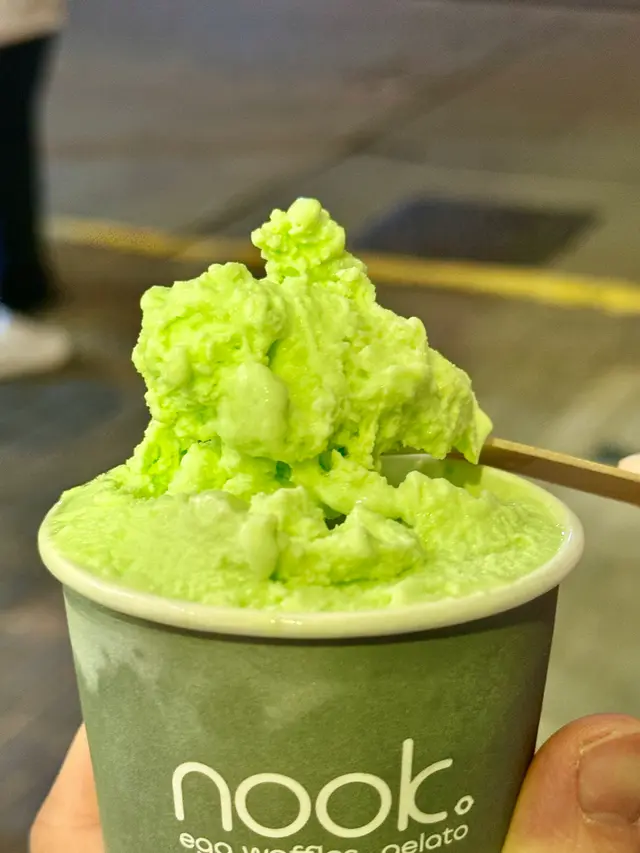 椰子斑斕意式雪糕