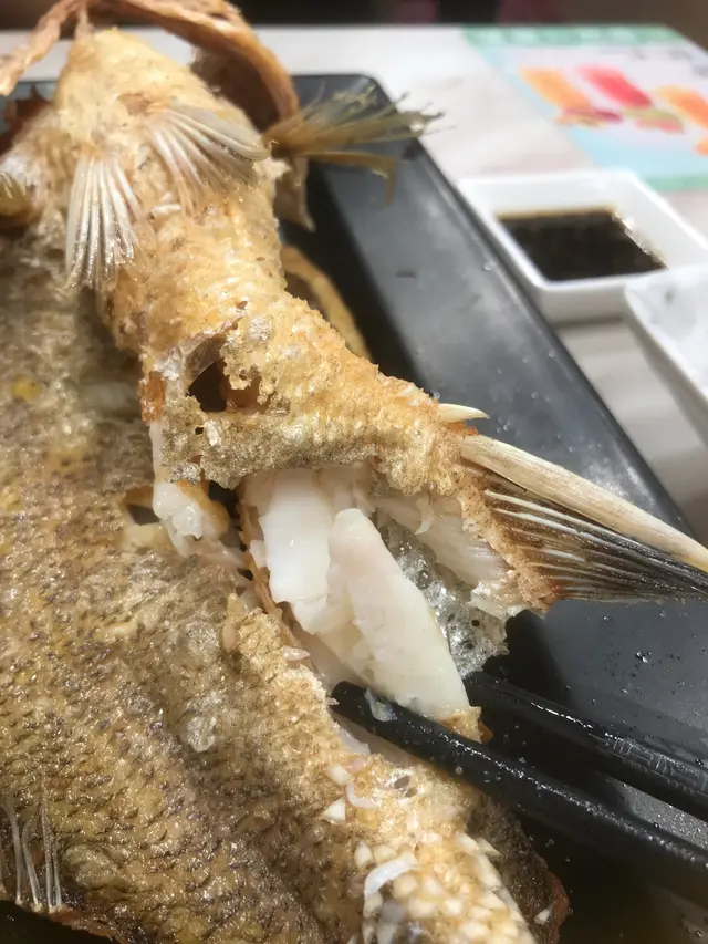 炸鱸魚配肉燥飯