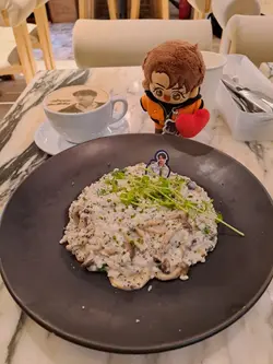 黑松露忌廉酱烩意大利饭