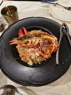 龙虾汁波士顿龙虾意大利饭