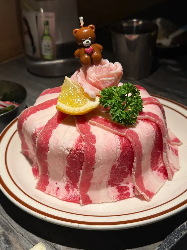 生日肉肉蛋糕
