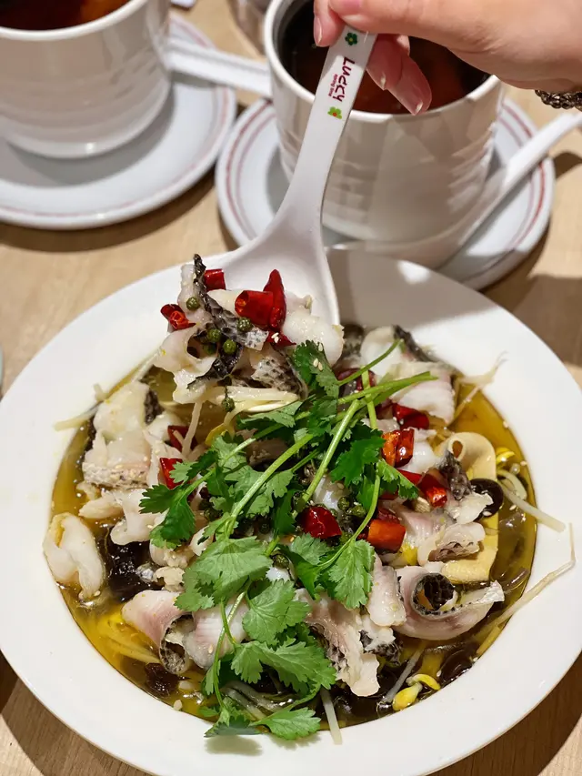 酸菜魚晚市套餐