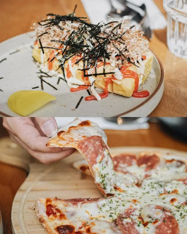 芝士明太子玉子燒, SAUSAGE PIZZA