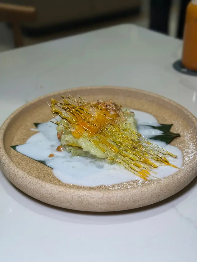 椰香芒果班蘭糯米飯