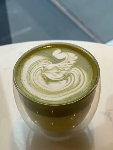 Matcha  latte  