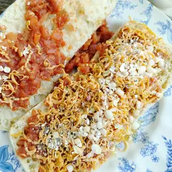 意大利軟包,挪威鹹香焦糖芝士及手工肉桂蘋果醬