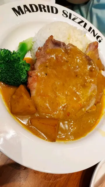 马来咖哩猪扒饭