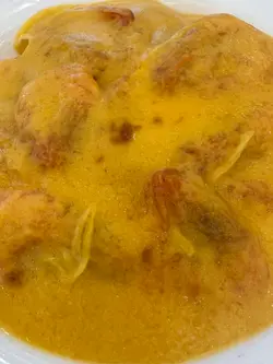 芝士焗海蝦伊麵