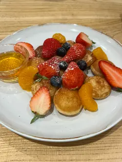 杂莓蜜糖热香饼