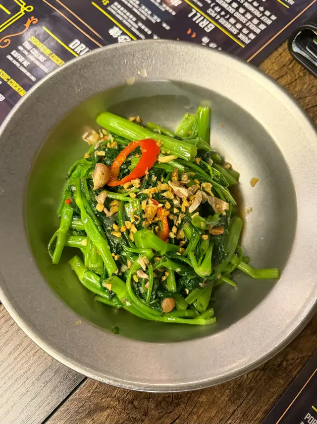 泰式飛天炒通菜