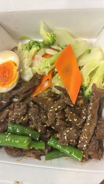 牛柳野菜便當