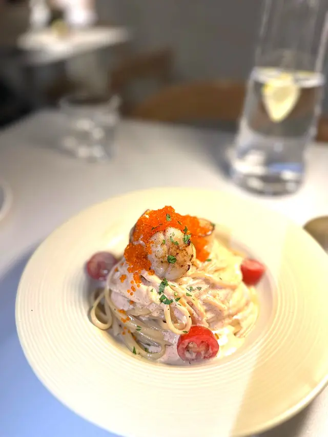 QB 明太子帆立貝意粉