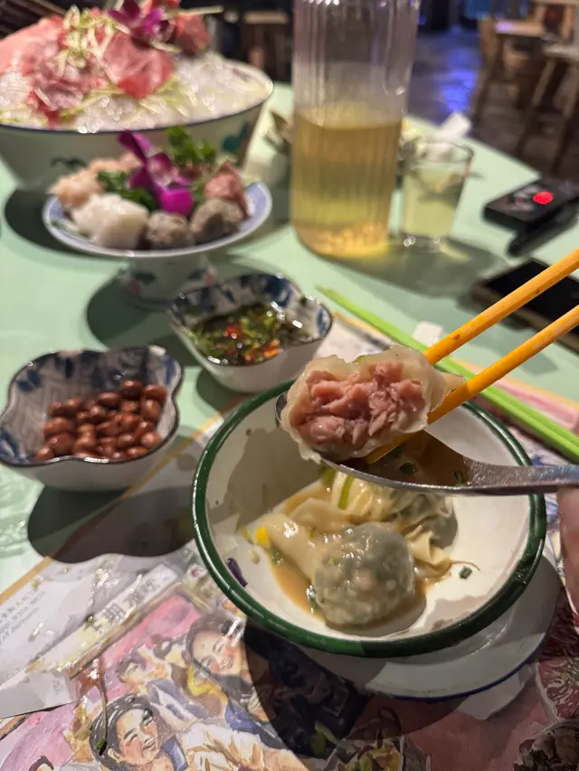午餐肉餃