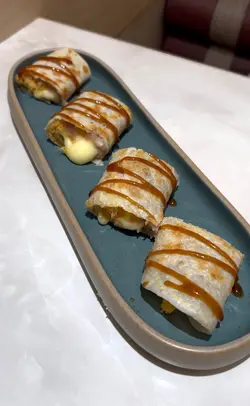 芝士肉松芋泥蛋饼