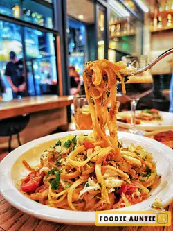 蟹肉意式扁麵面