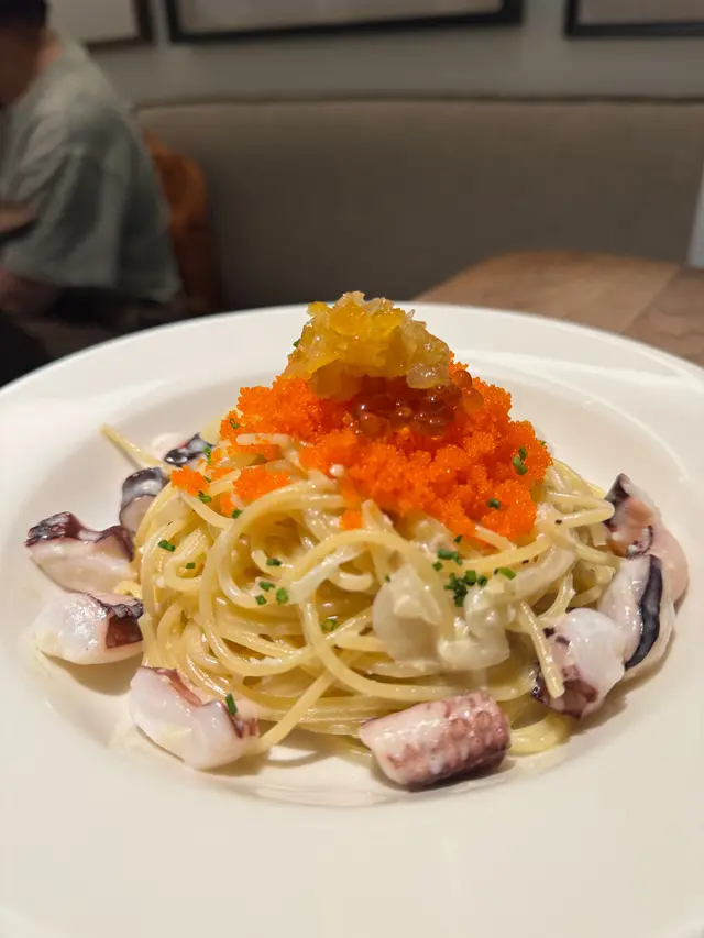 山葵柚子八爪魚忌廉意粉