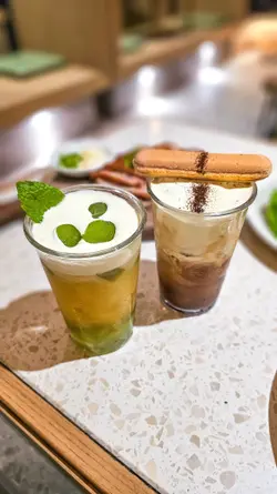 #SandyFoodies #Terraceinseaside #coffee #omurice #Cafe #打卡 #Chill #Korean #度假 #启德 