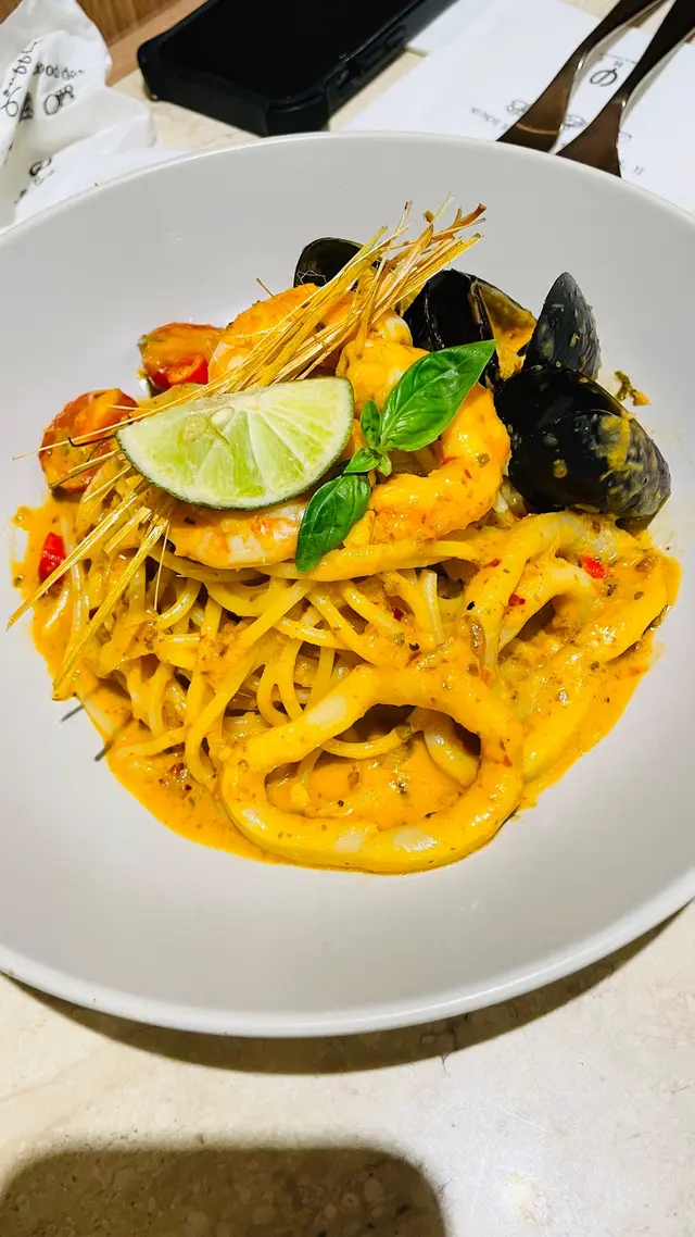 冬陰公海鮮意粉