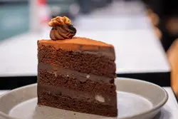 Chocolate walnut cake 🍰