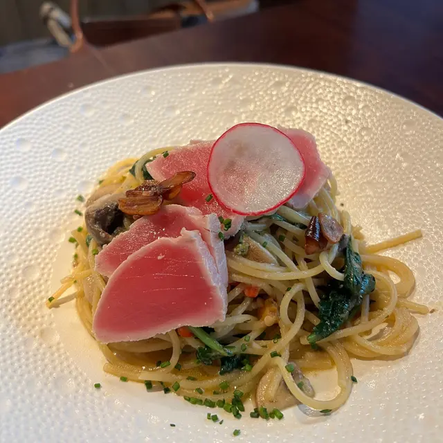 吞拿魚檸檬牛油汁意大利麵