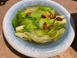 上汤蒜子浸时蔬