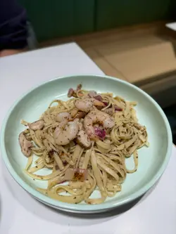 黑松露大蝦扁意粉