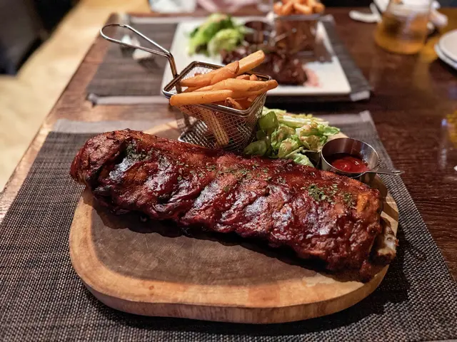 美國德州秘製醬豬肋骨