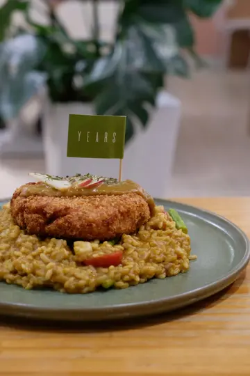 日式咖喱吉列猪扒意大利饭