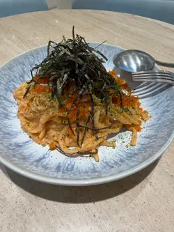 明太子海胆汁蟹肉意粉