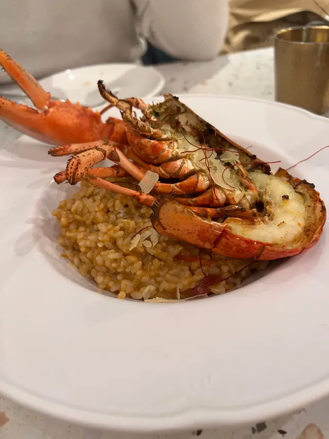 龍蝦汁波士頓龍蝦意大利飯