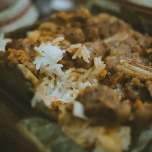 原籠牛仔骨蒸飯