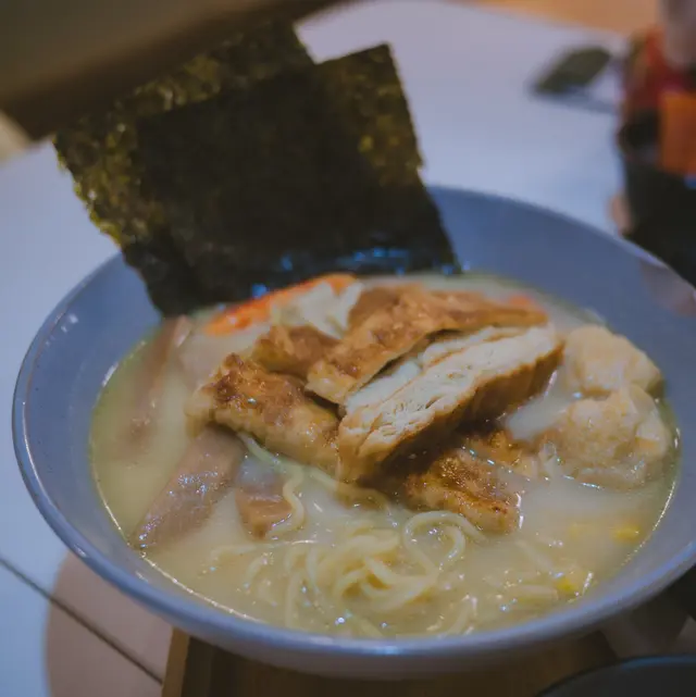 日式素豆腐扒拉麵