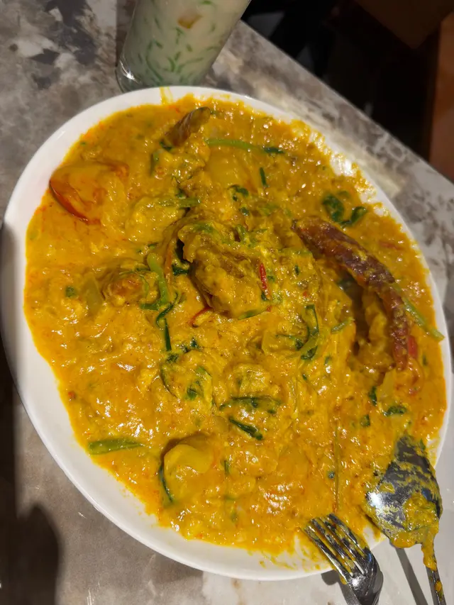 泰式黃咖喱大頭蝦