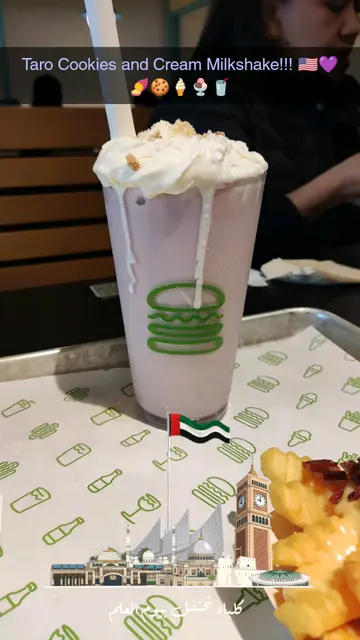 Taro Cookies and Cream Milkshake 🇺🇸💜🍠🍪🍦🍨🥤