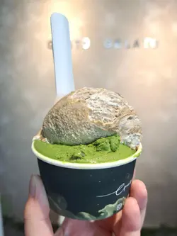 Small Double: Matcha No.2 & Mochi and Roasted Soybean Hojicha