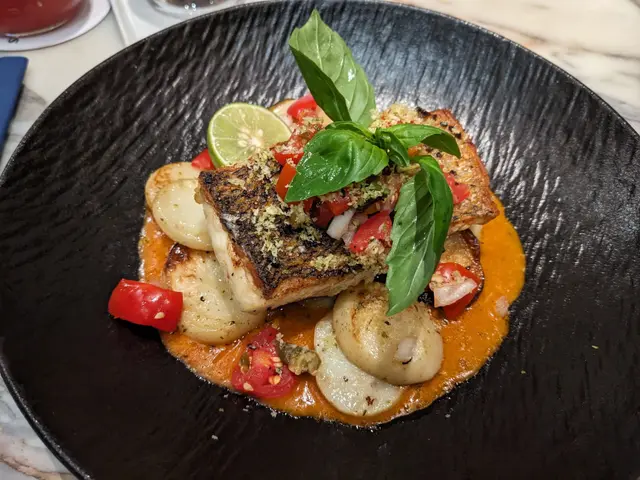 Pan-Fried Sea Bass