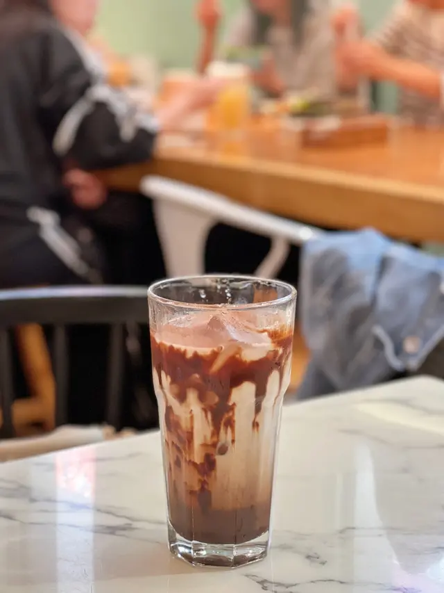 凍薄荷朱古力豆奶