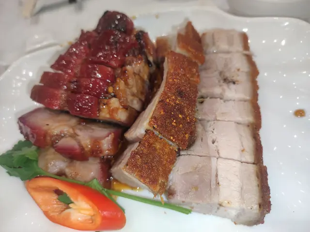 燒味雙拼叉燒燒腩仔