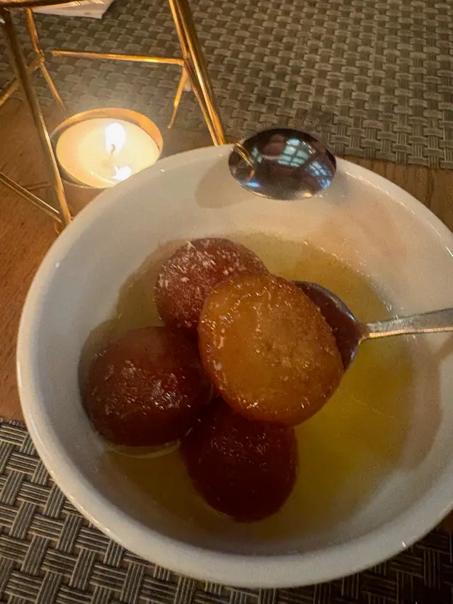 印式玫瑰露炸奶球