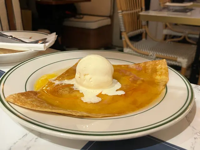 火焰橙酒可麗餅