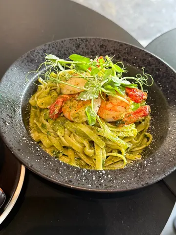 青酱大虾忌廉阔面