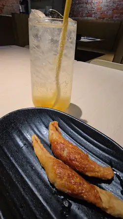 炸雞皮餃子