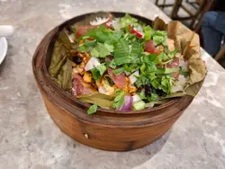 籠仔豉椒汁帶子飯