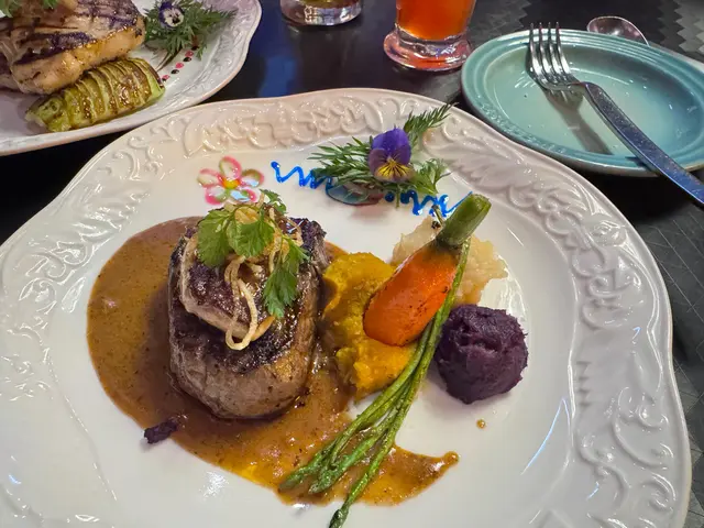 香煎法國鵝肝.A5日本和牛肉眼