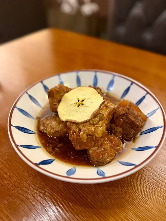 黑糖蘋果豬軟骨