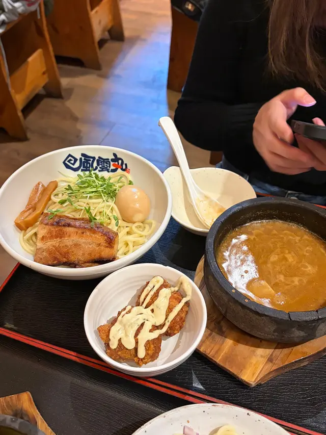 石燒濃厚豚骨魚介味玉沾麵