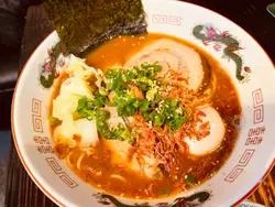 Sakura Shrimp Miso Ramen 樱花蝦味噌拉麵