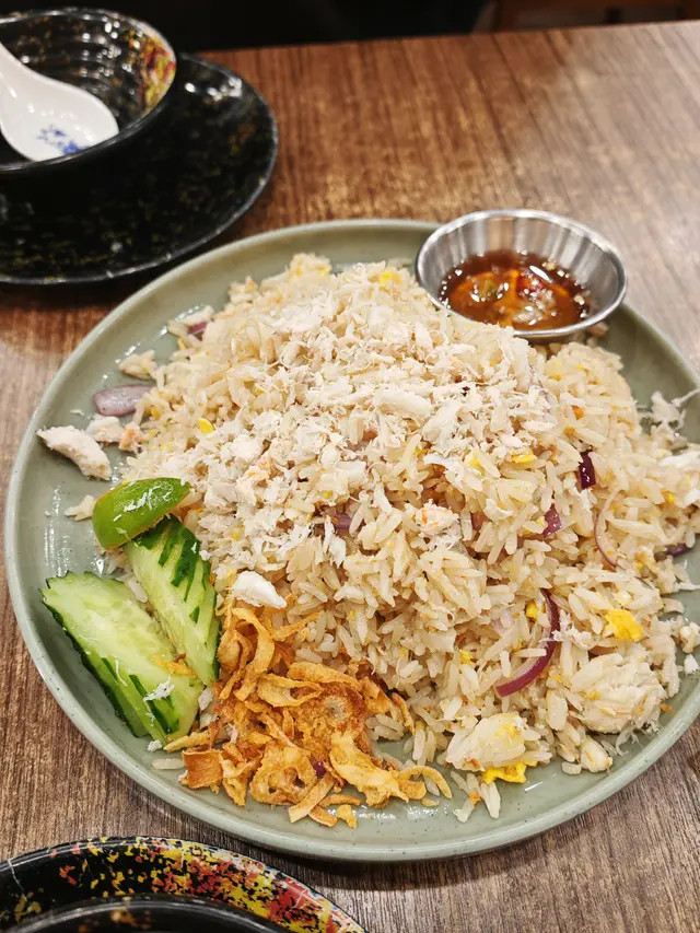 蟹肉炒飯