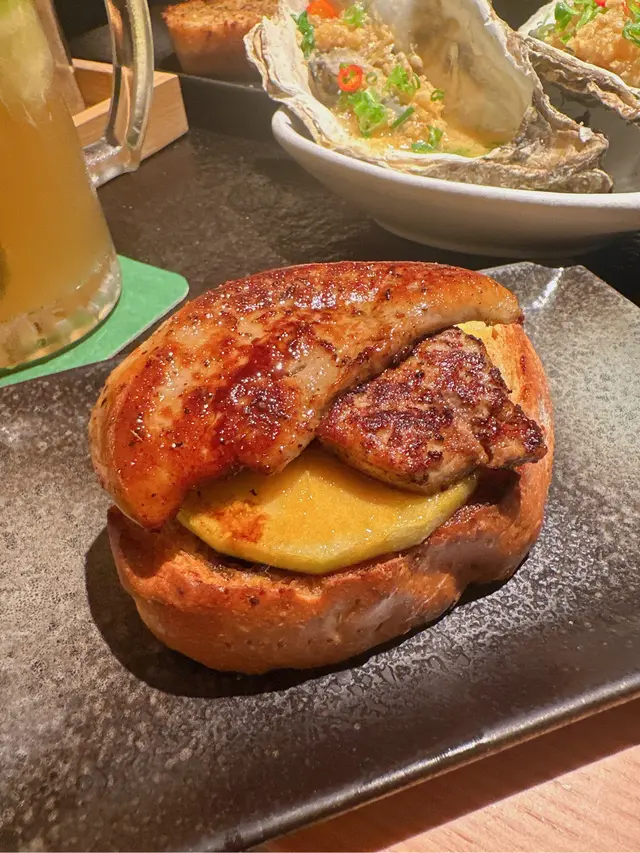 焦糖青蘋果鵝肝多士