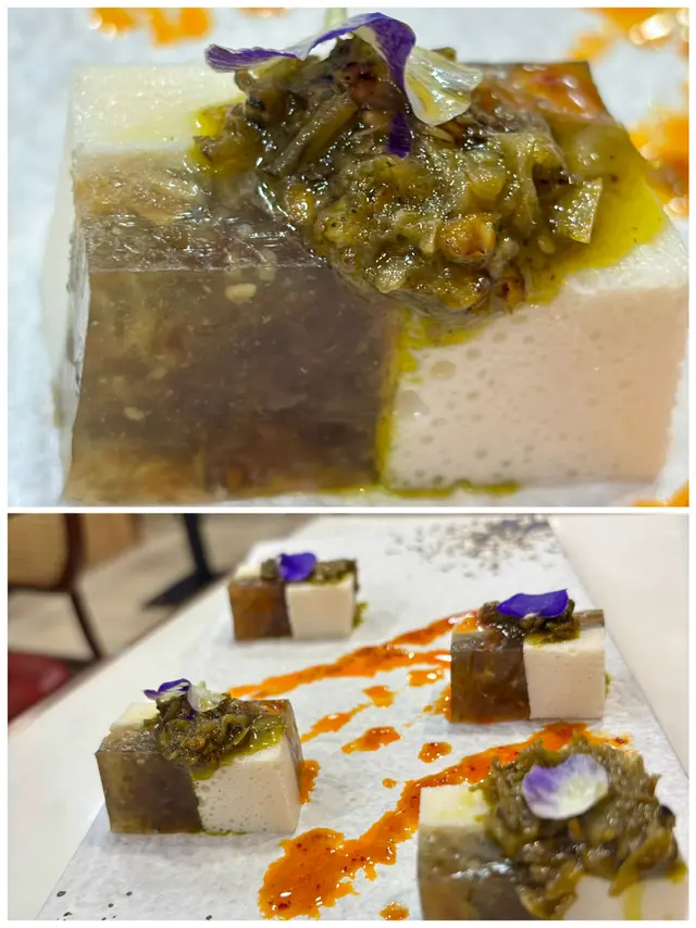 燒椒皮蛋豆腐凍